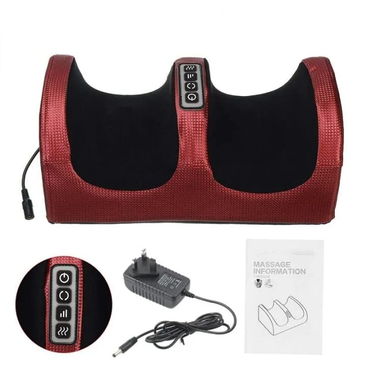 New Electric Foot Massager SPA Shiatsu Kneading Machine Calf Leg Pain Relief Booster