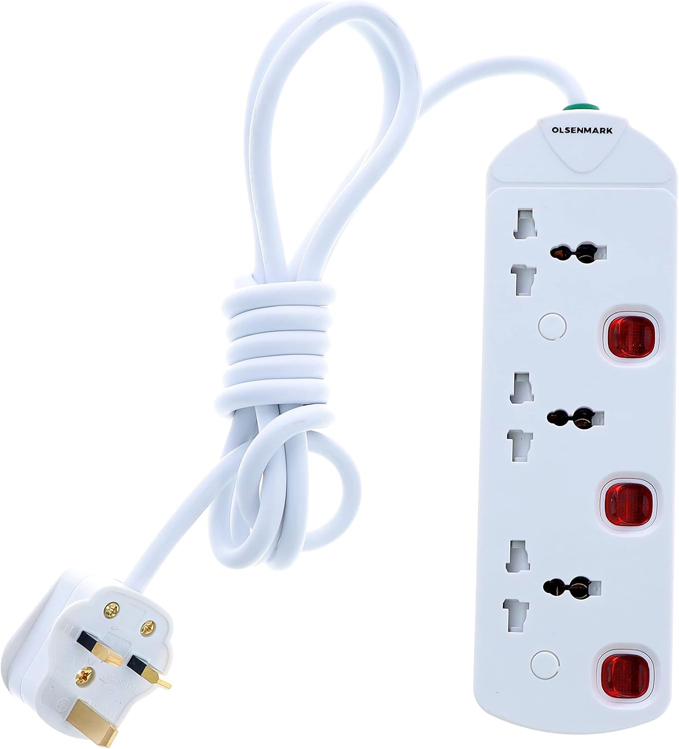 3-Way Multi-Switch Extension With Universal Socket