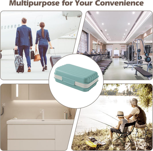 2 Pack Travel Soap Holder Box, Soap Dish, Soap Container Case for Travel