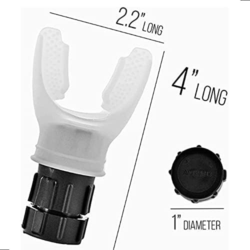 Breathing Trainer Exercise Mouthpiece Ergonomic Increase Lung Capacity Improves Sleeping Respiratory Therapies