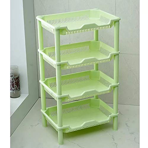 Kitchen Rack Storage Rack Household Large Rectangular Three Layer Combination Storage Rack
