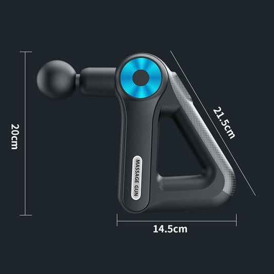 Massage Gun Deep Tissue, Handheld Muscle Massager, Mini Massage Gun for Fatigue and Pain Relief, Percussion Massage Gun with 9 Attachments & 9 Speeds(Color:A)