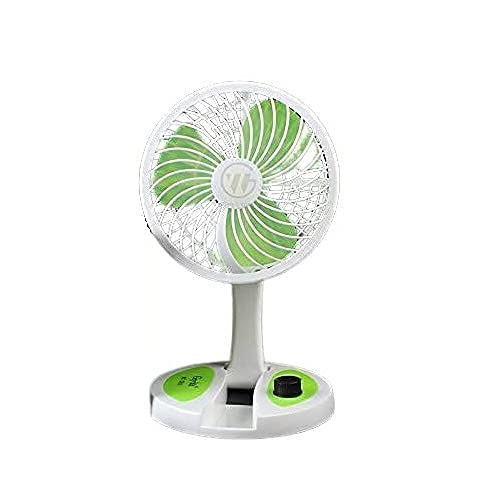 LED Light Multi Function Powerful Rechargeable Table Desk Fan