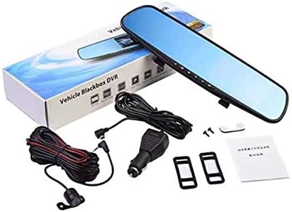 Vehicle Blackbox DVR Full HD. Front/Rear View Camera Full Color