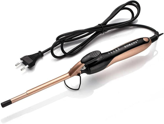 Curling Iron 5 Heat Levels 19ml Diameter Thin Curling Iron 750°F