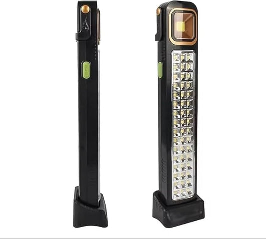 GENERIC Portable Outdoor 12 hr Torch Emergency Light  (Black)