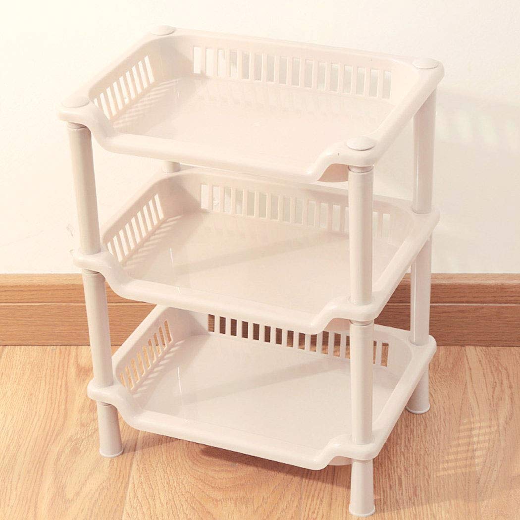 3 Layer Shelf for Living Room/Bathroom Shelf/Bathroom Rack/Kitchen Rack/Storage Rack/Corner Rack/Kitchen Stand