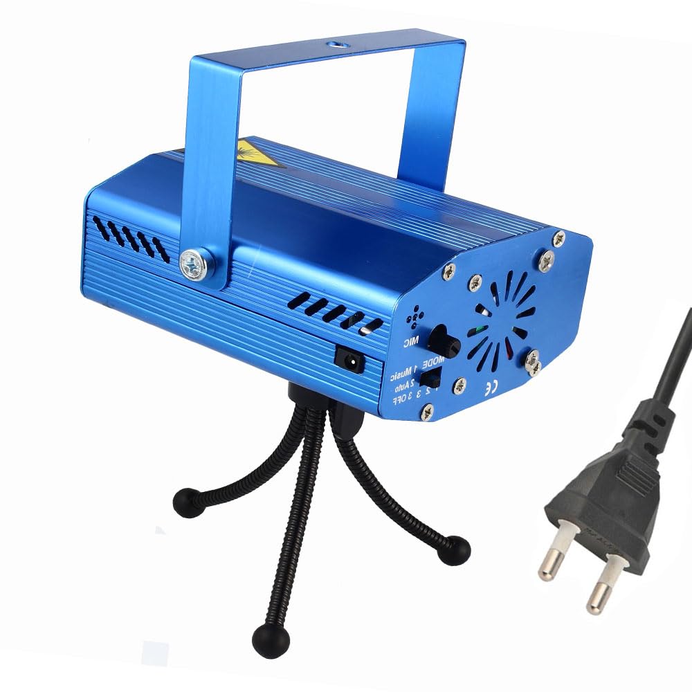 MLD Red & Green DJ Laser Light - Sound Activated Stage Lighting for Events