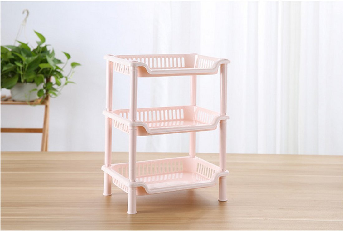 3 Layer Shelf for Living Room/Bathroom Shelf/Bathroom Rack/Kitchen Rack/Storage Rack/Corner Rack/Kitchen Stand