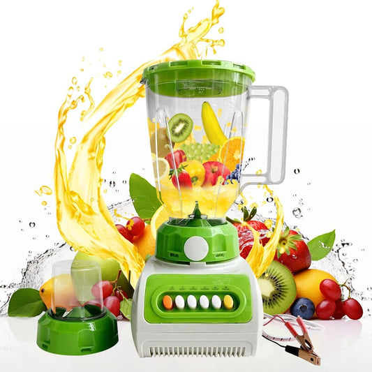 12V Solar Juicer, Tavel Blender for Smoothies, Juice and Shakes, BPA-Free For Camping,Picnic Use