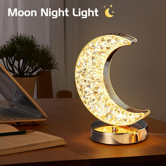 Moon Table Lamp for Bedroom