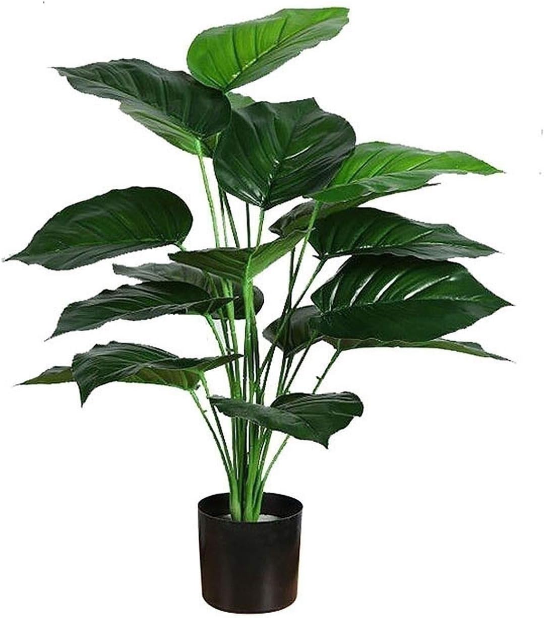 Artificial Plant and Tree, Multi Branch Tropical Artificial Potted