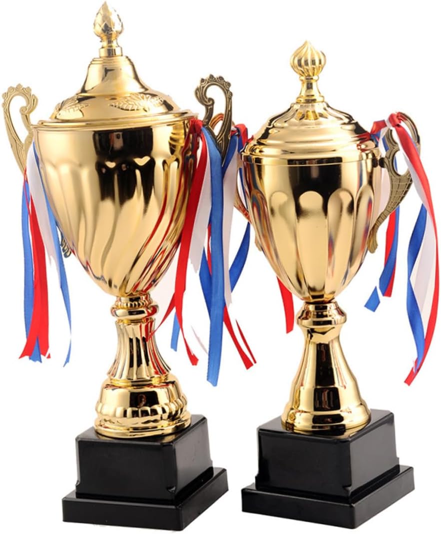 Large Trophy Cup Gold Trophy Metal Trophy for Sport Tournaments Competitions Honor