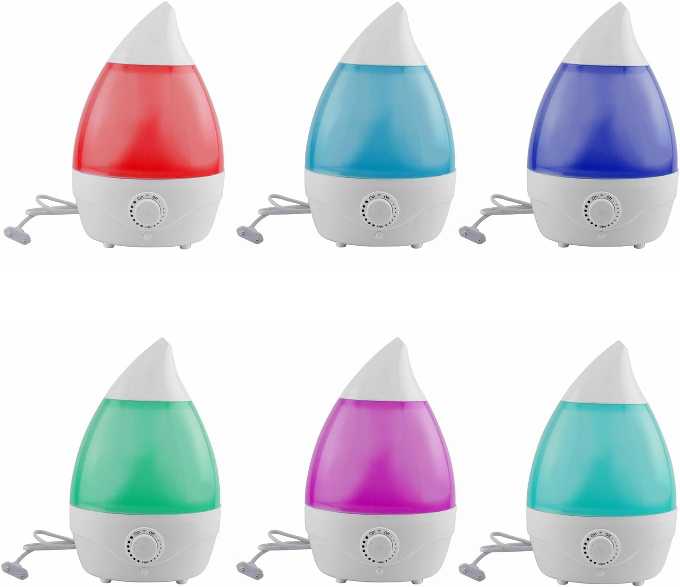 Air Purifying Humidifier | Diffuser | 2 Liter Tank Capacity |7 Color Led