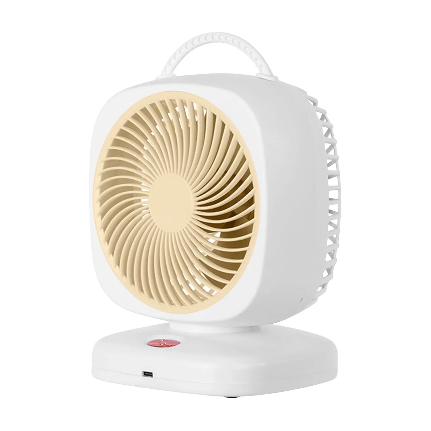 SATRINO Handheld Mini Fan, 3 IN 1 Hand Fan, USB Rechargeable Small Pocket Fan