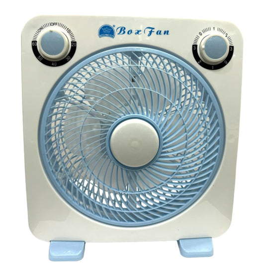SOFLY Box Fan, Desk Fan, Table Fan, Desk Fan, Silent, Outlet Type, Office, Bedroom, Chitin, 3 Levels of Air Flow Adjustment, Easy to Carry, PSE Certified, Japanese Instruction Manual Included