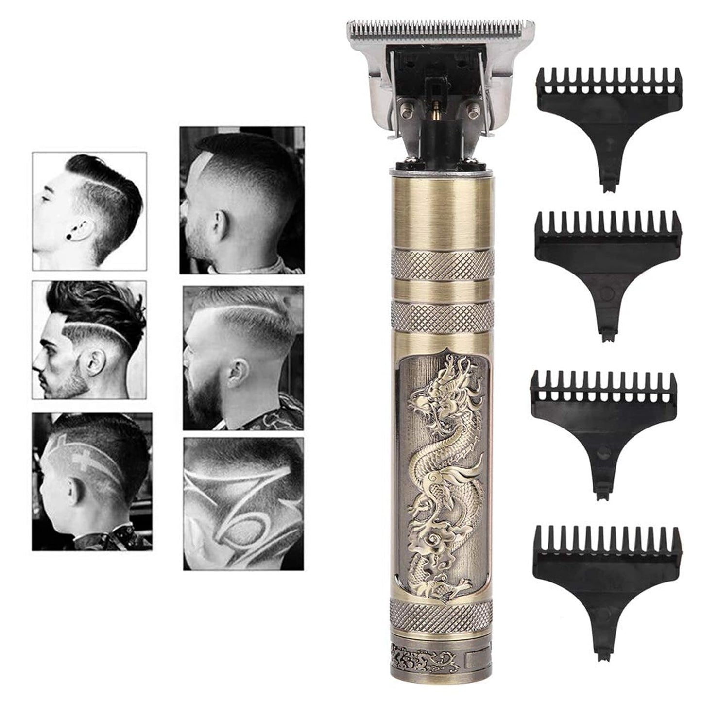 Facer Electric Hair Clipper Rechargeable Low Noise Hair Cutting Machine USB Charging Hair Cutting Groomer Kit for Beginners Friendly Men