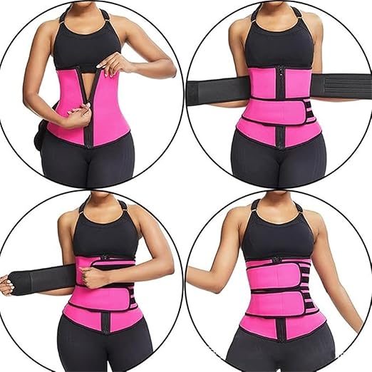 Women Bodice Corset Waist Cincher Hip Holder Belly Way Training Shapewear Waist Trimmer Women Shaperwear Waist Trainer Neoprene Belt,