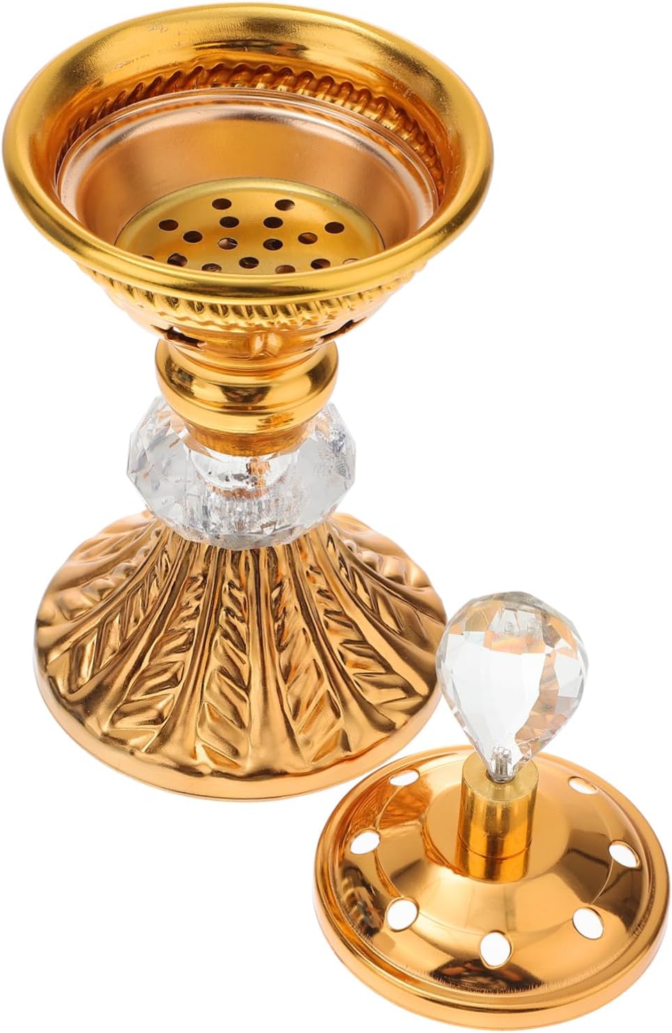 Romatherapy Holder Incense Burner Ornament Decorative Iron Stove for Home