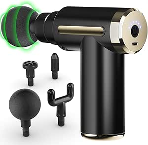 Massage Gun, Quiet Hand Massager, Mini Massage Gun for Neck, Back, Arms, Legs, Shoulders
