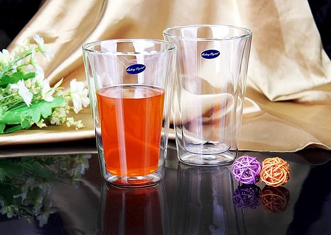 Amlong Crystal Double Wall Glass Tumbler