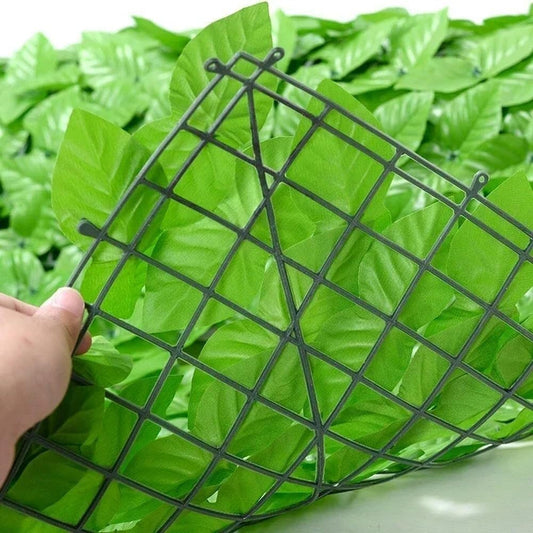 Artificial Plant, Artificial Ivy Hedge Green Leaf Fence Board, 50 x 100 cm, Artificial Privacy Fence, Sun Protection Shade Net, For Home, Outdoor, Garden, Balcony, Decoration