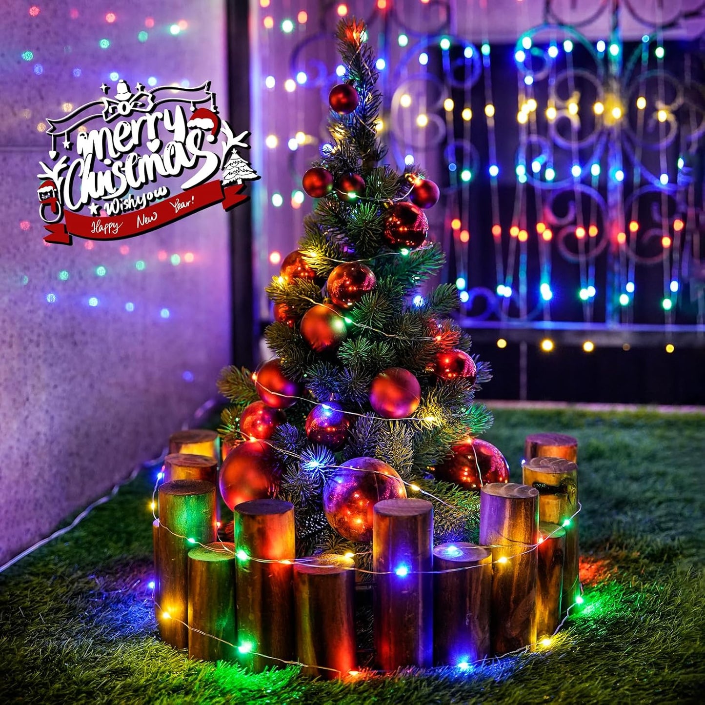 Multicolor Fairy Lights Plug