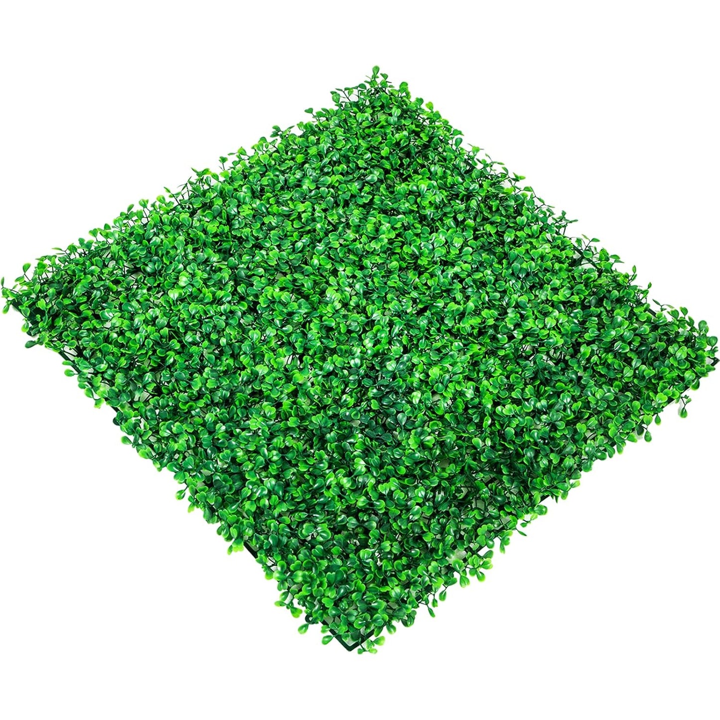 Artificial Boxwood Panels,Boxwood Hedge Wall Panels,Artificial Grass Backdrop Wall 1.6",Privacy Hedge Screen UV Protected for Outdoor Indoor Garden Fence Backyard