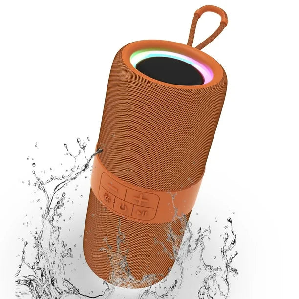Portable Bluetooth Speaker with Deep Bass Basser, Wireless Stereo Sound Bluetooth Speaker With 5.3,IP67 Waterproof,TWS Pairing for Home Party Outdoor