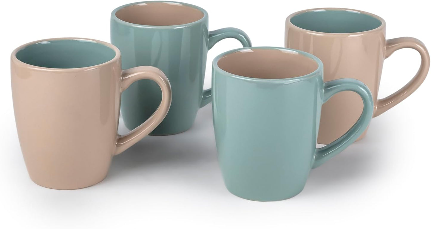 Mugs Set Kitchen Dinnerware, Ceramic, Stoneware