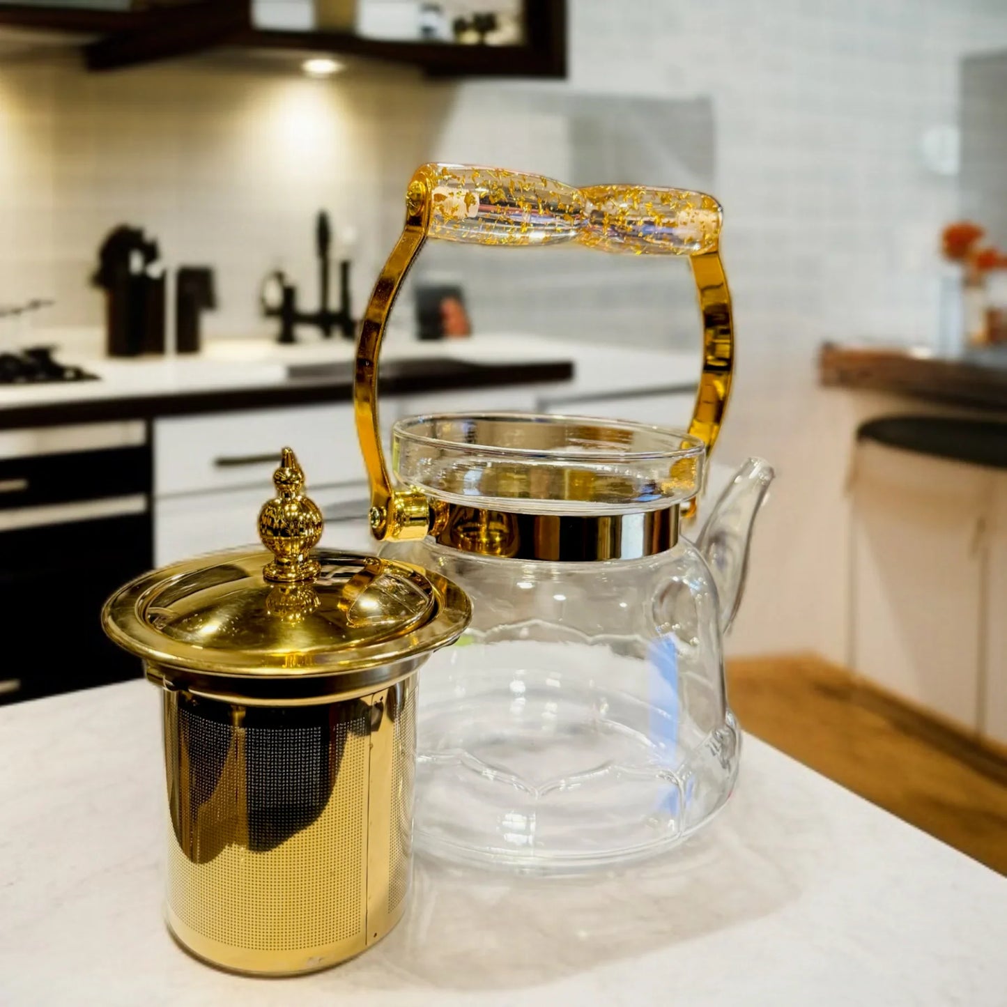 Glass Tea Pot 1L