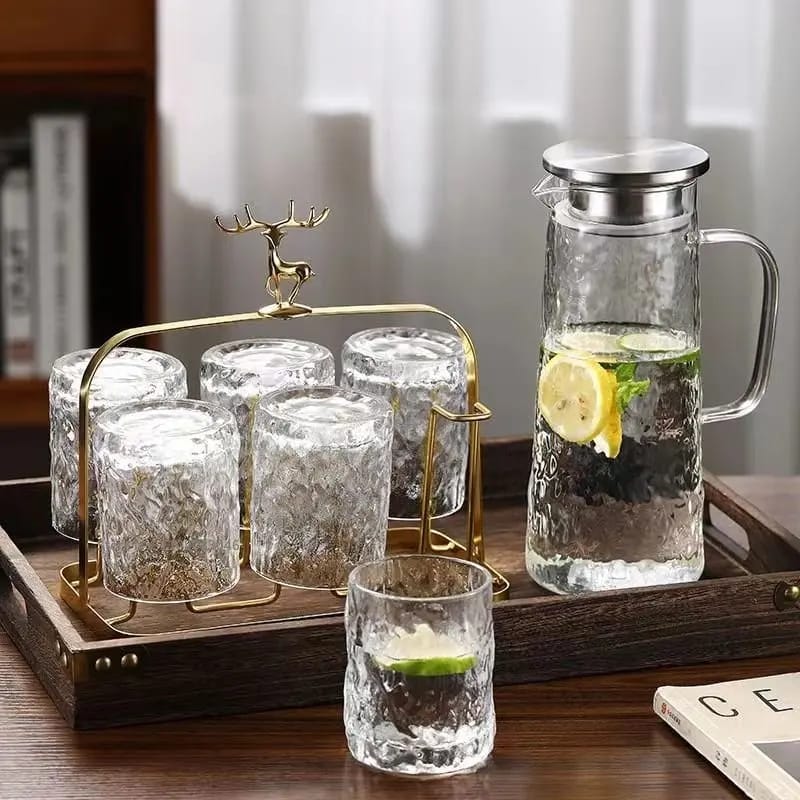 Nordic Style Glass Water Set