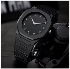 BLACK ARABIC AURA WATCH