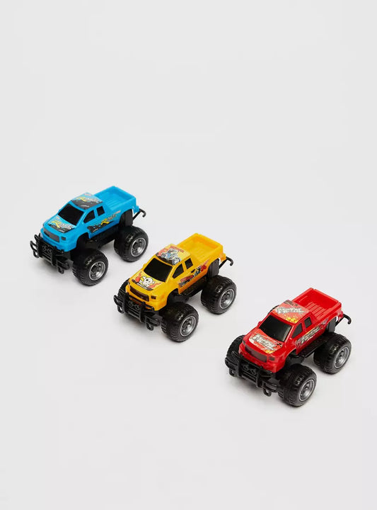 nertia 4-Piece Toy Car and Truck Set