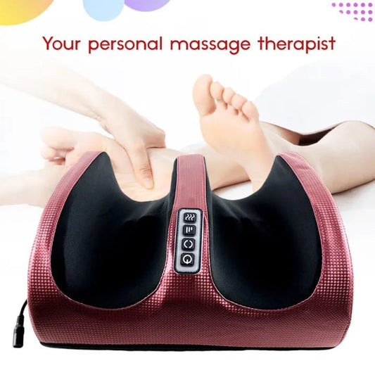 New Electric Foot Massager SPA Shiatsu Kneading Machine Calf Leg Pain Relief Booster