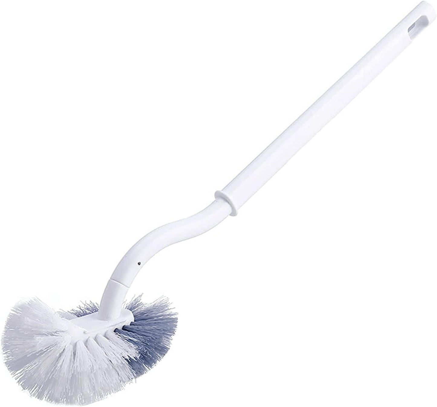 Toilet Cleaning Brush - Reach Narrow Gaps with Japanese Design, Space-Saving Hang & Dry Feature