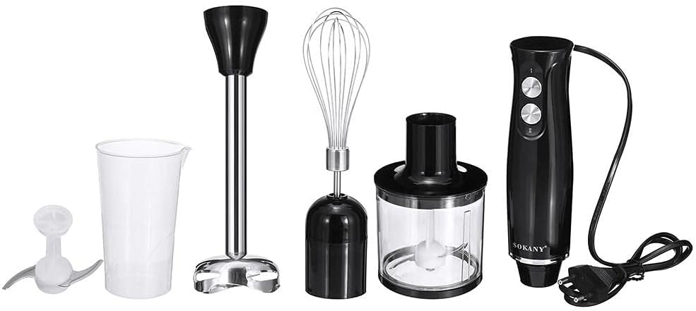 Sokany 4 in 1 Hand Blender -Stainless Steel