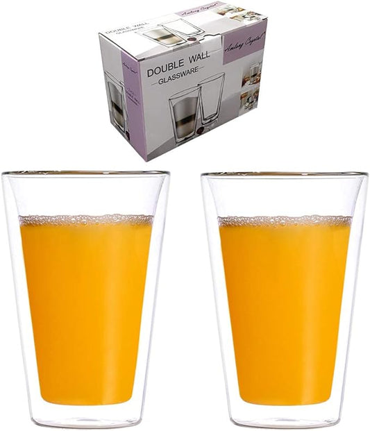 Amlong Crystal Double Wall Glass Tumbler