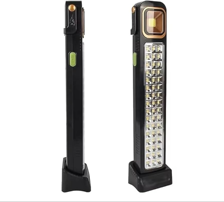 GENERIC Portable Outdoor 12 hr Torch Emergency Light  (Black)