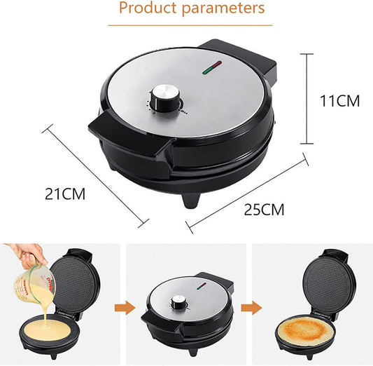 1000W Crispy Cone Roller, 1.2 Inch Ice Cream Roller, Non-Stick/Easy To Clean, Home DIY Dessert Maker