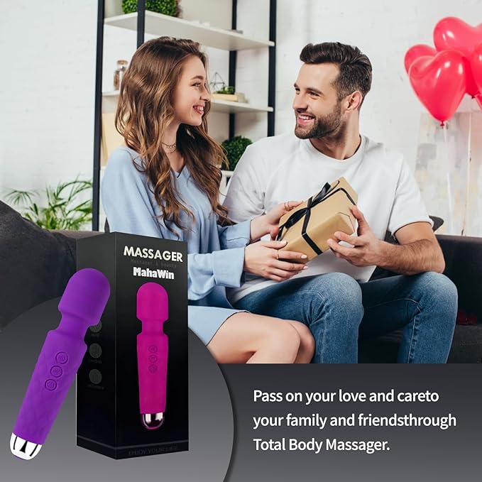 Shoulder Muscle Massager, USB Rechargeable, Waterproof,Mini, Travel Size (Violet)