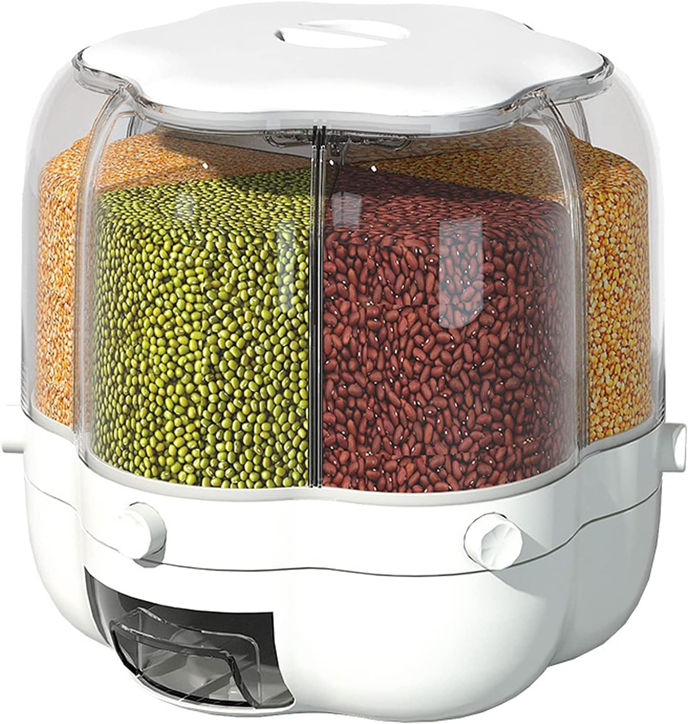 6-Grid Round Rice Dispenser