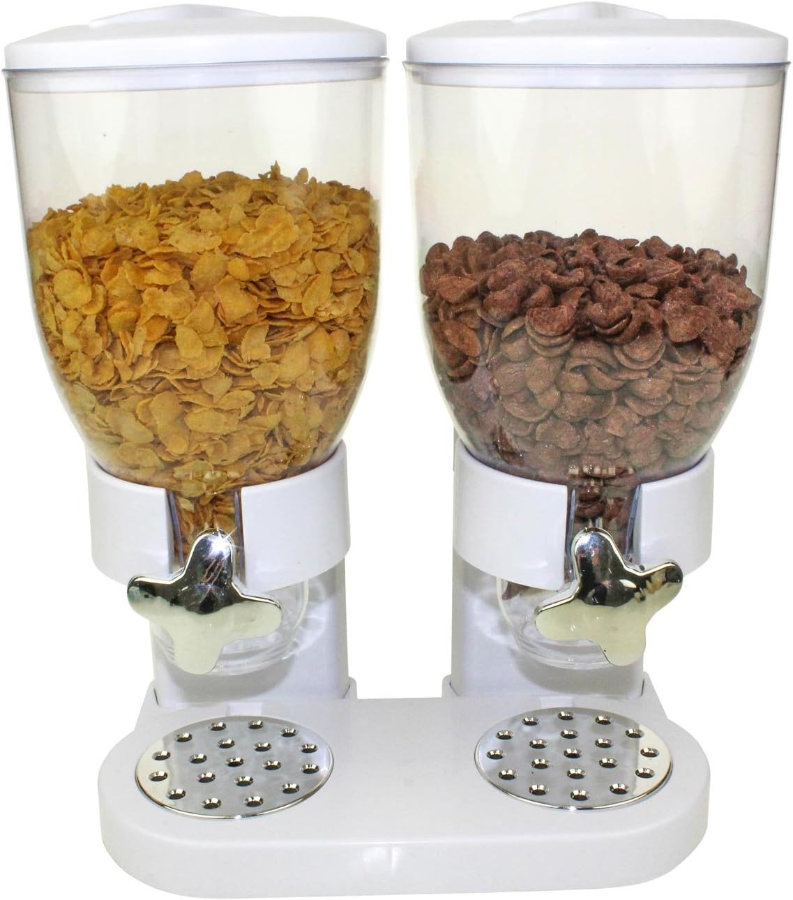 Double Cereal Dispenser Corn Flakes and cereals