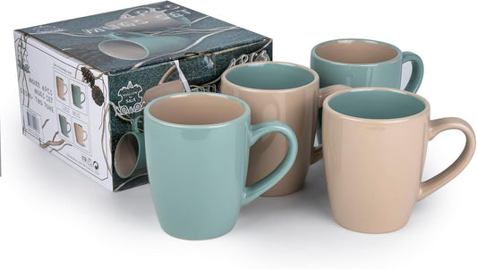 Mugs Set Kitchen Dinnerware, Ceramic, Stoneware