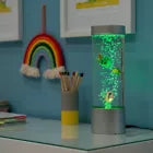 32cm LED Bubble Lamp Colour Changing Novelty Light Fish Water Tube Sensory Light